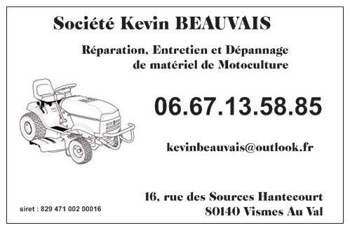 KEVIN BEAUVAIS Vismes au Val