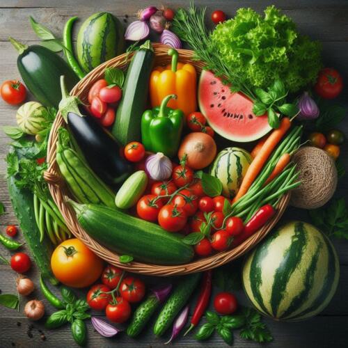légumes de saison été
