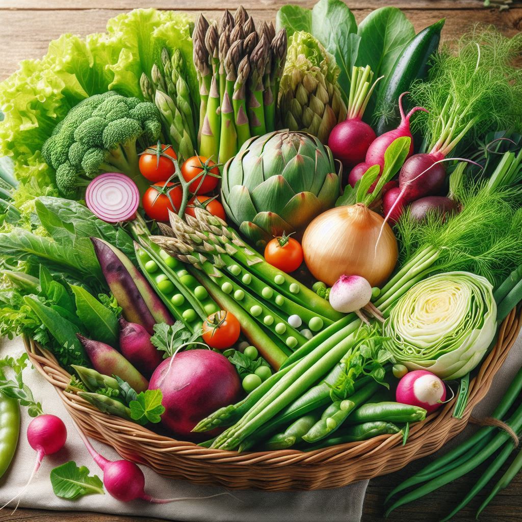 légumes de saison printemps