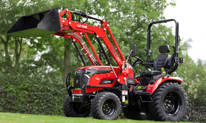 Les micro-tracteurs godet captain
