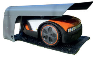 abri pour robot tondeuse