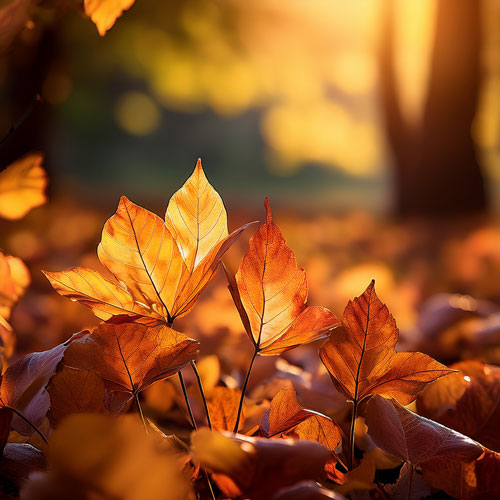 Ramassage de feuilles