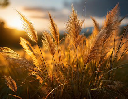 Fauchage de l'herbe haute