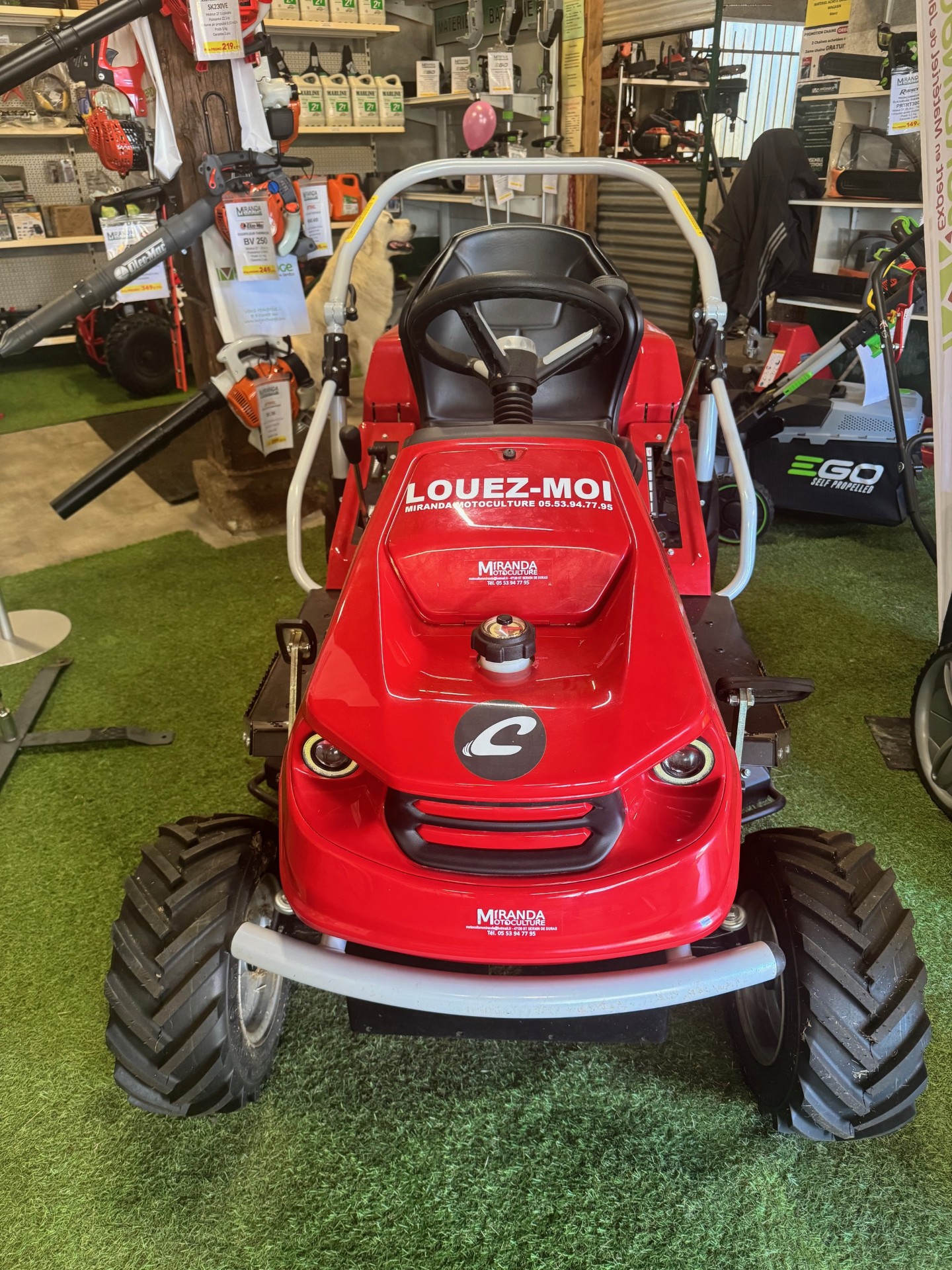 Louer votre matériel de motoculture