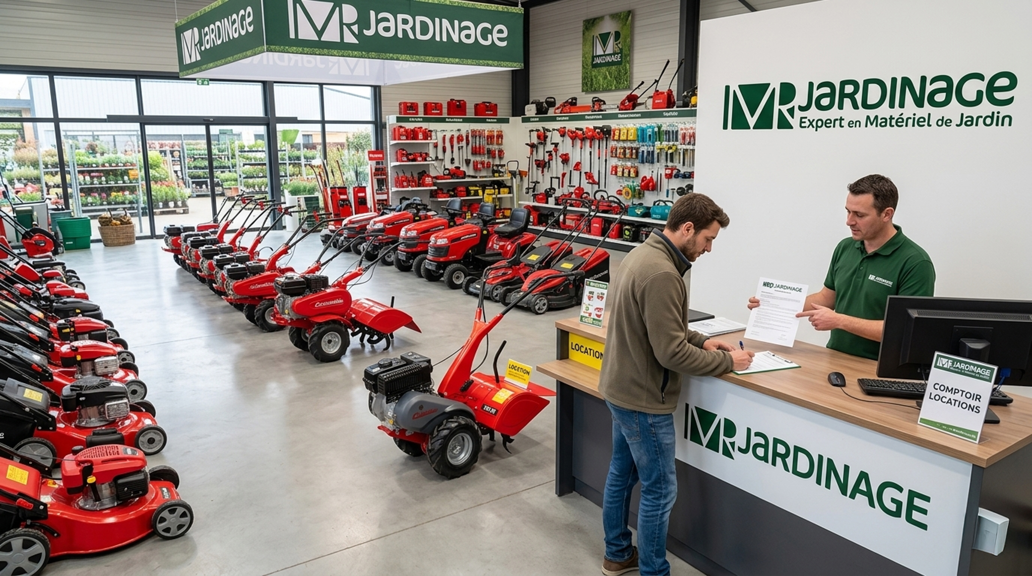 Location Mr Jardinage