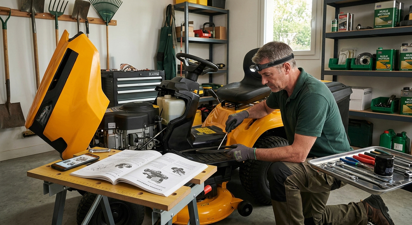 Revue tracteur tondeuse guide complet & entretien